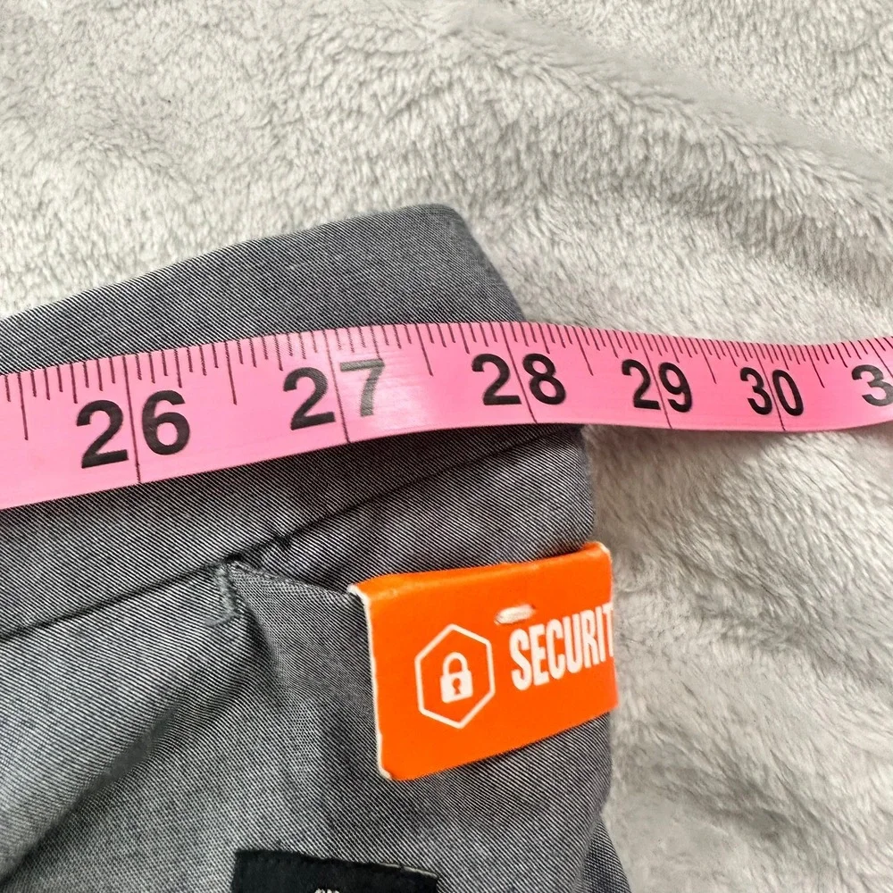 Dockers Ultimate Short Mens 56 Gray Supreme Flex Big & Tall Security Pocket NXBD